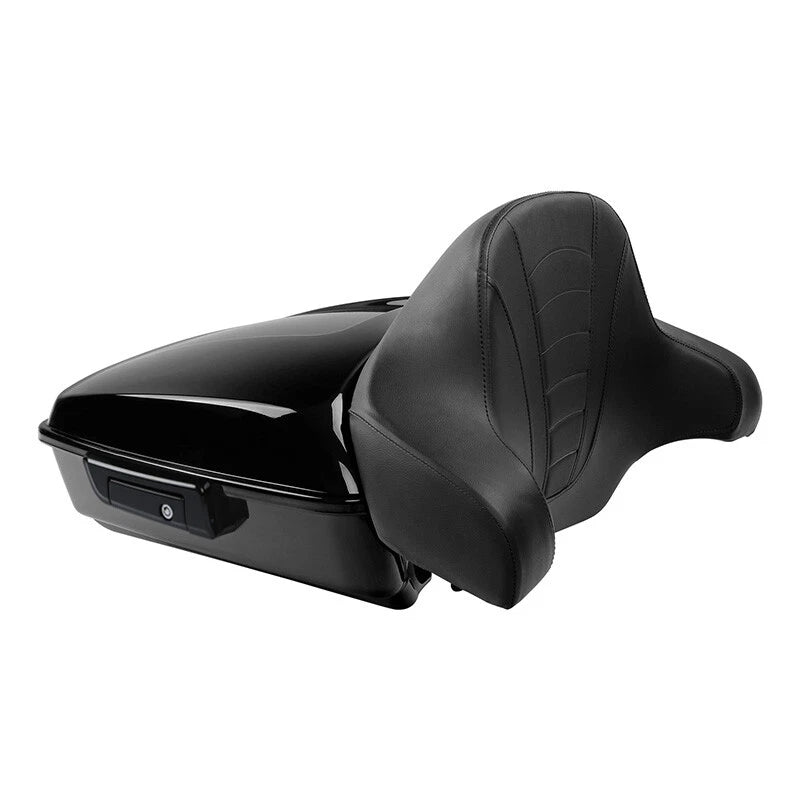 Chopped Trunk Backrest Mount Rack for Harley Touring Road Glide (2014–2026)