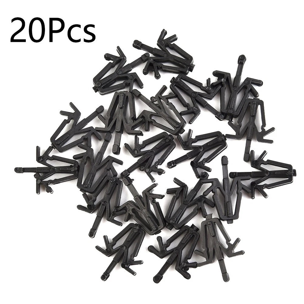 Exterior Clips for Automotive (Black Plastic Replacement Retainer)