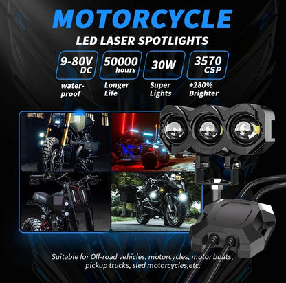 Motorcycle Headlight Fog Lamp Kit for Motorcycle