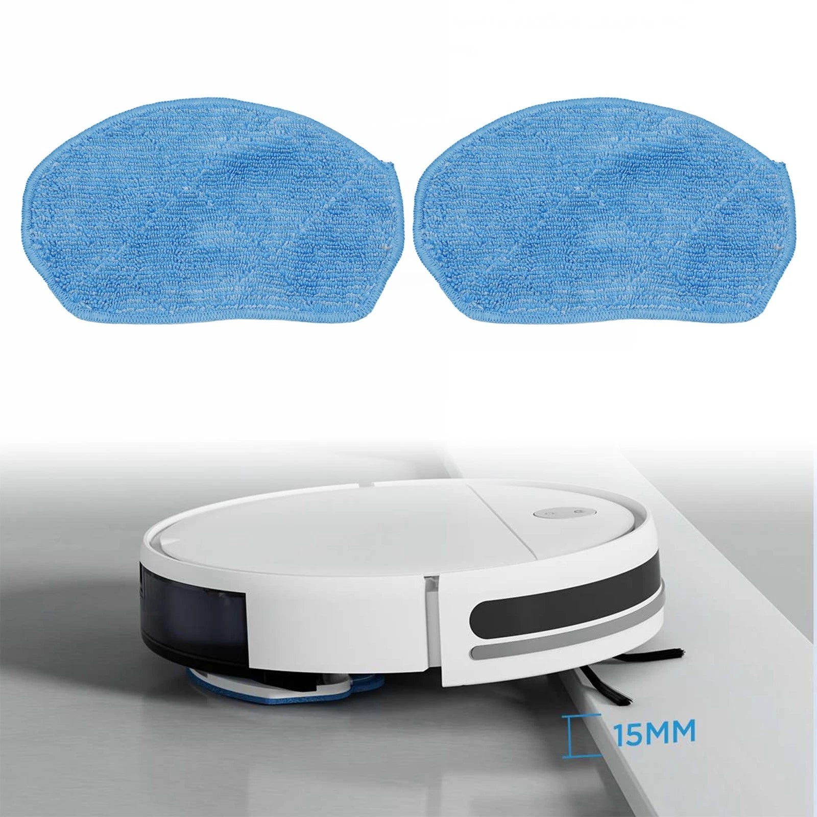 25 Pack Cleaning Rags for Midea VCR04W Robot Vacuum