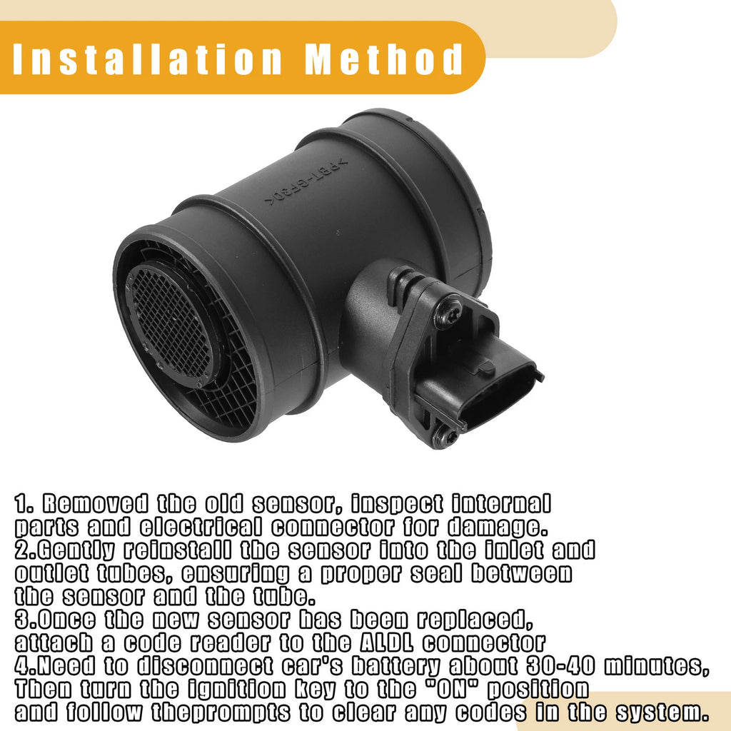 Mass Air Flow Sensor No. 0836638 for Opel Meriva (2003–2010)