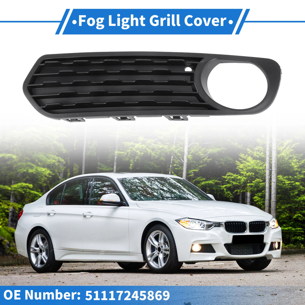 Car Front Left Fog Light Grill Replacement for BMW F20 F21 (2010–2012)