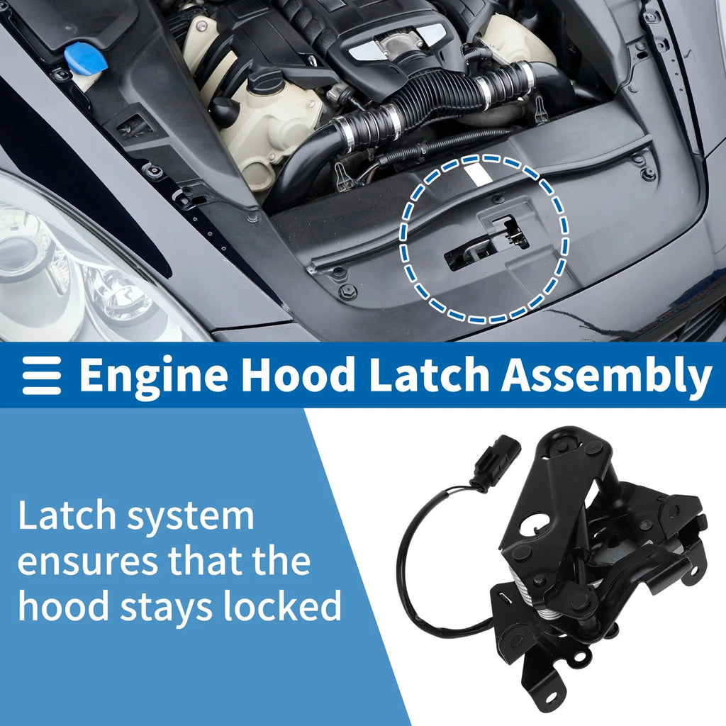 Hood Latch Assembly Replacement for BMW 5 Series F10 (2009–2016)