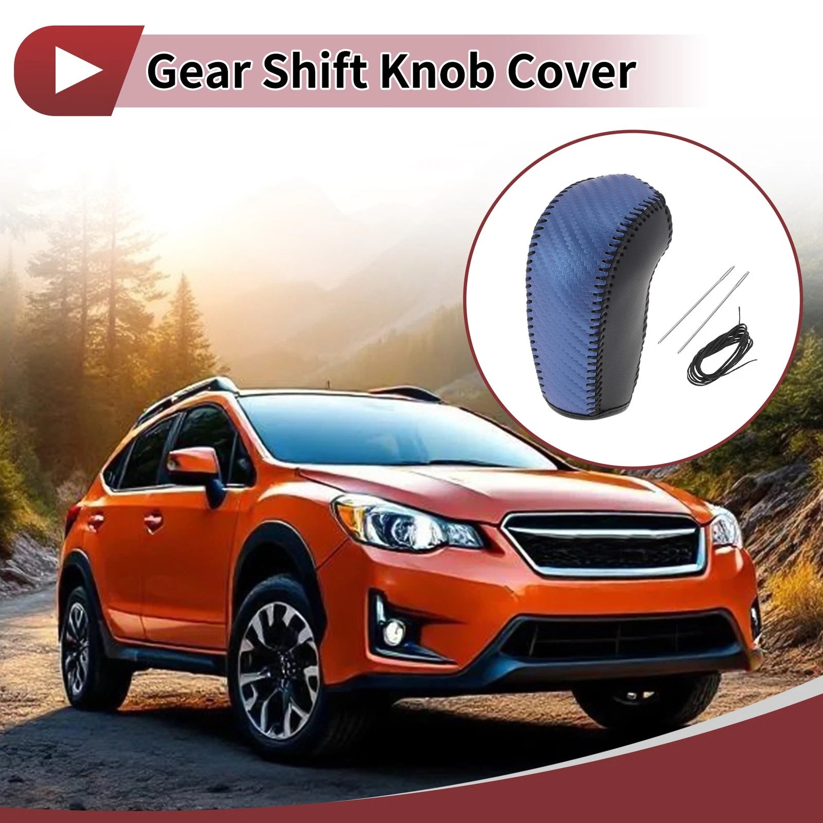 Gear Shift Knob Cover Replacement for Subaru Forester (2014–2017)