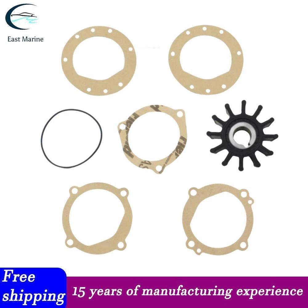 Impeller Kit for Sierra 18-3060, Sherwood 9959K, Jabsco 22212, Volvo 3854286