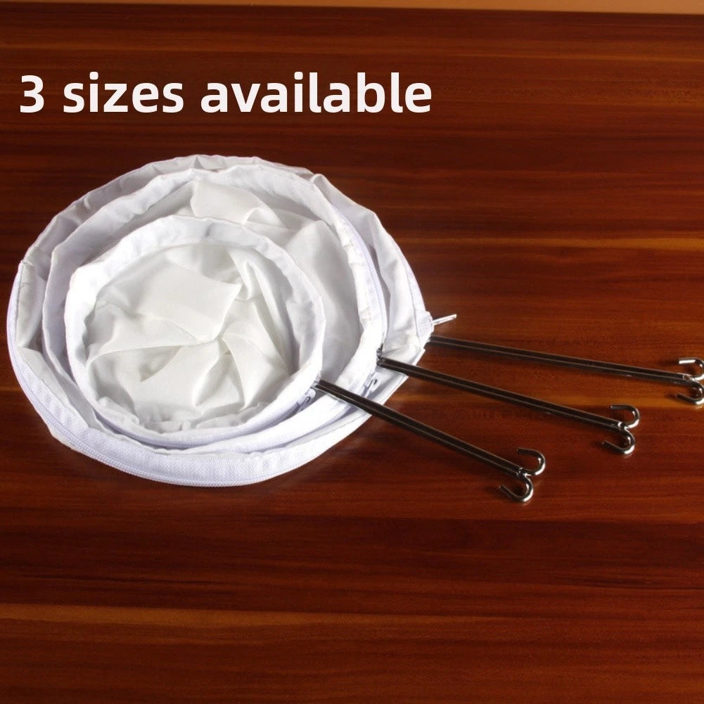 Milk Tea Filtration Tool with Stainless Steel Ring and 600 Mesh Cloth