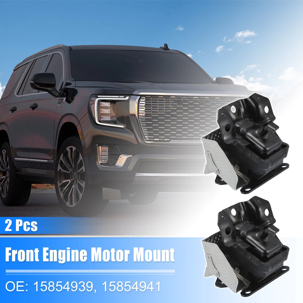 2PC Front Engine Motor Mount Replacement for Chevrolet Tahoe Suburban 2007-2014