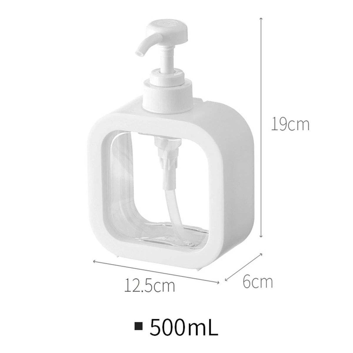 Clear Soap Dispenser for Bathroom (2010–2023)