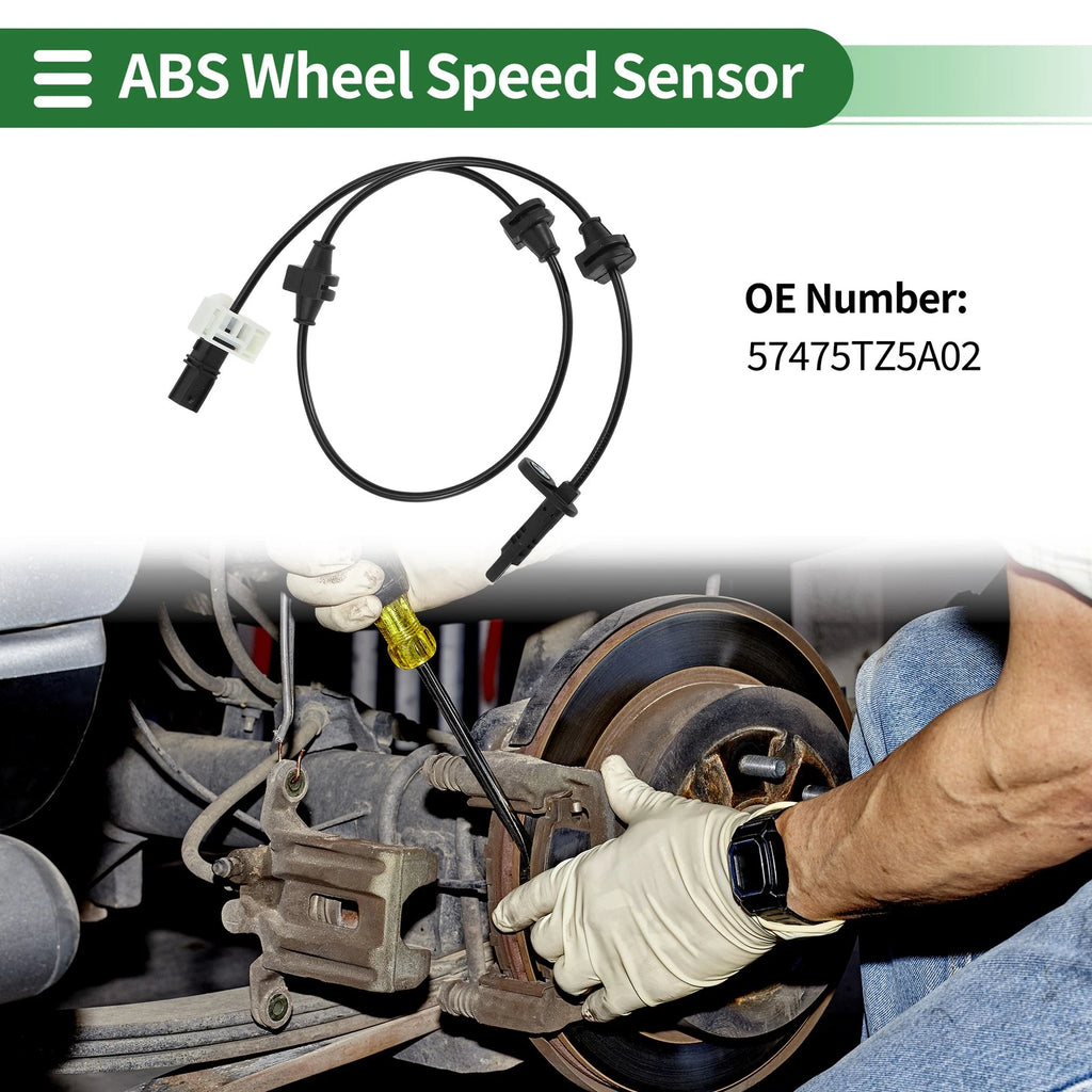 ABS Wheel Speed Sensor Rear Left for Acura MDX (2014–2016)