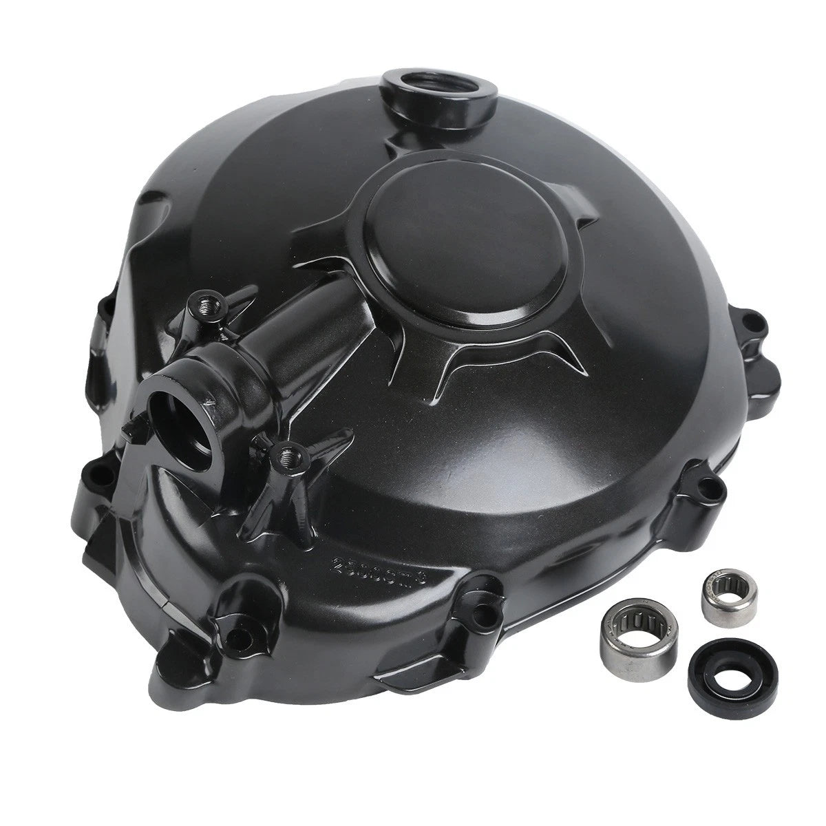 Right Engine Clutch Crackcase Cover for Yamaha YZF R1 (2006) Black Aluminum