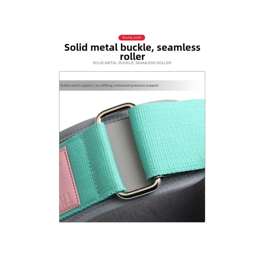 Back Support Weightlifting Belt for Women with Metal Buckle