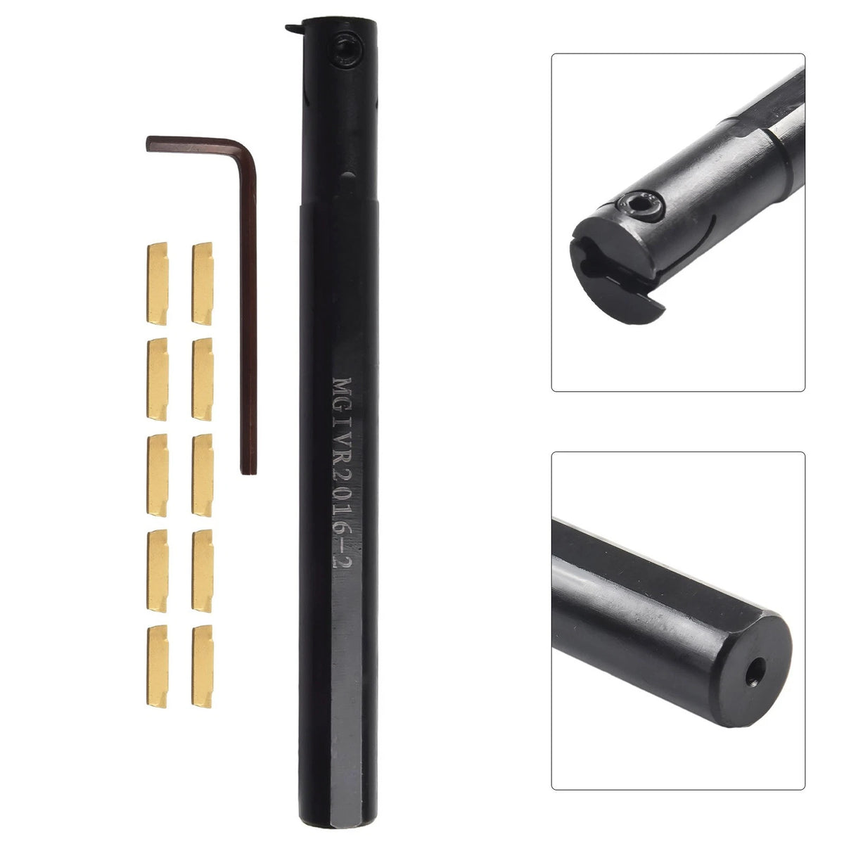 Turning Tool Holder for MGIVR2016-2 Lathe Boring Bar Inserts