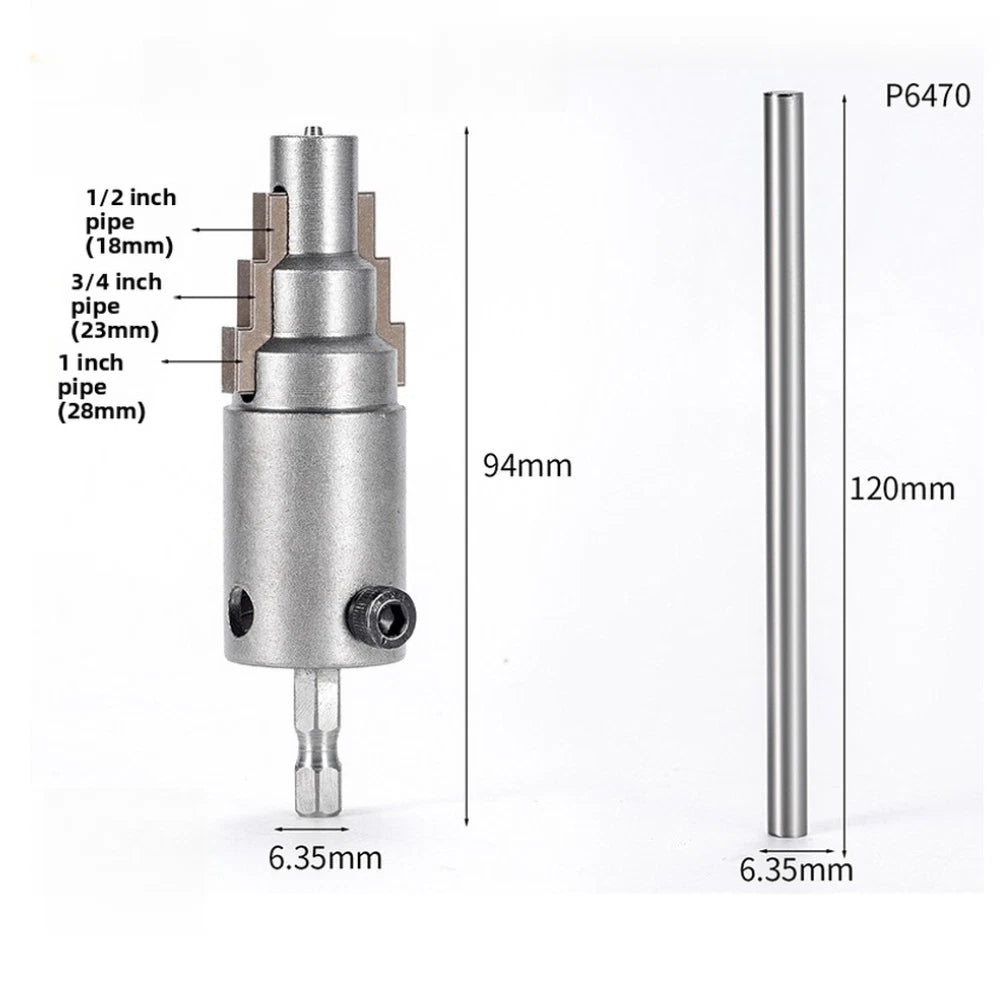 Compact Valve Extractor Tool for 1/2, 3/4, 1 Inch Pipes & Standard Angle Valves