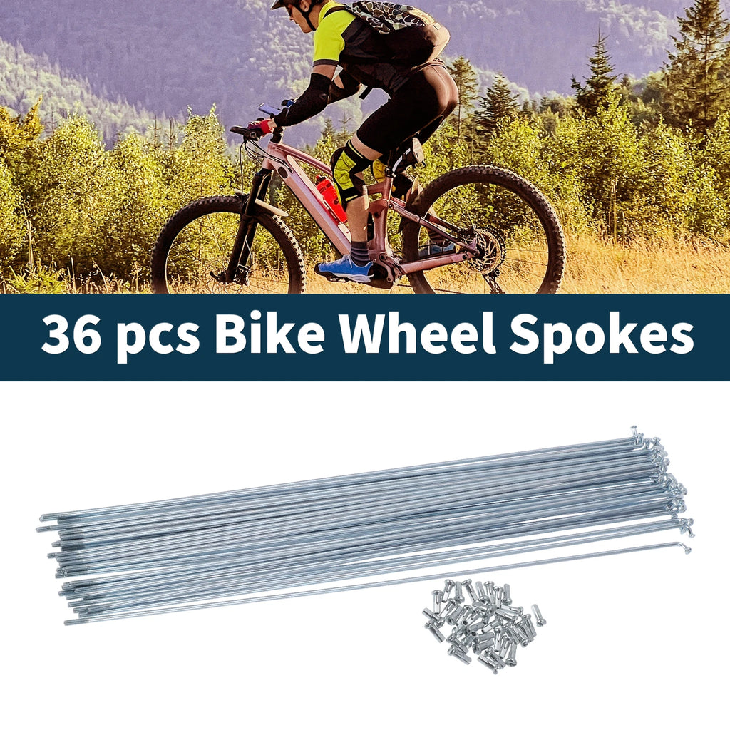 Bicycle Spoke Nipple Set 45 Steel 13G for Universal (Any Check fitment before purchase)