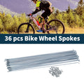 Bicycle Spoke Nipple Set 45 Steel 13G for Universal (Any Check fitment before purchase)