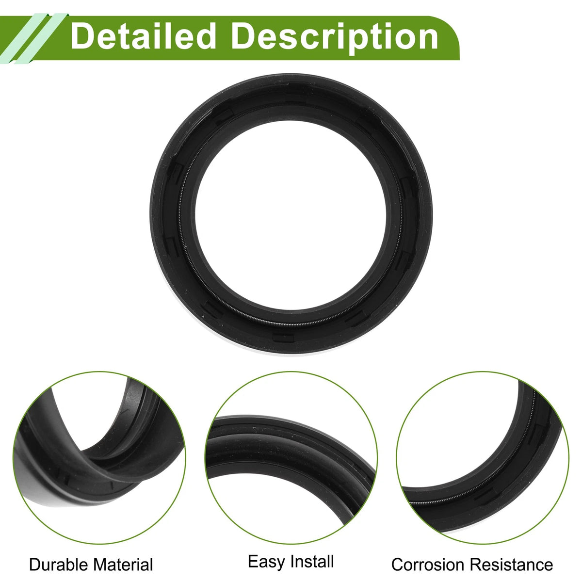 Front Drive Axle Shaft Oil Seal OEM Replacement for Toyota Highlander (2001–2019)