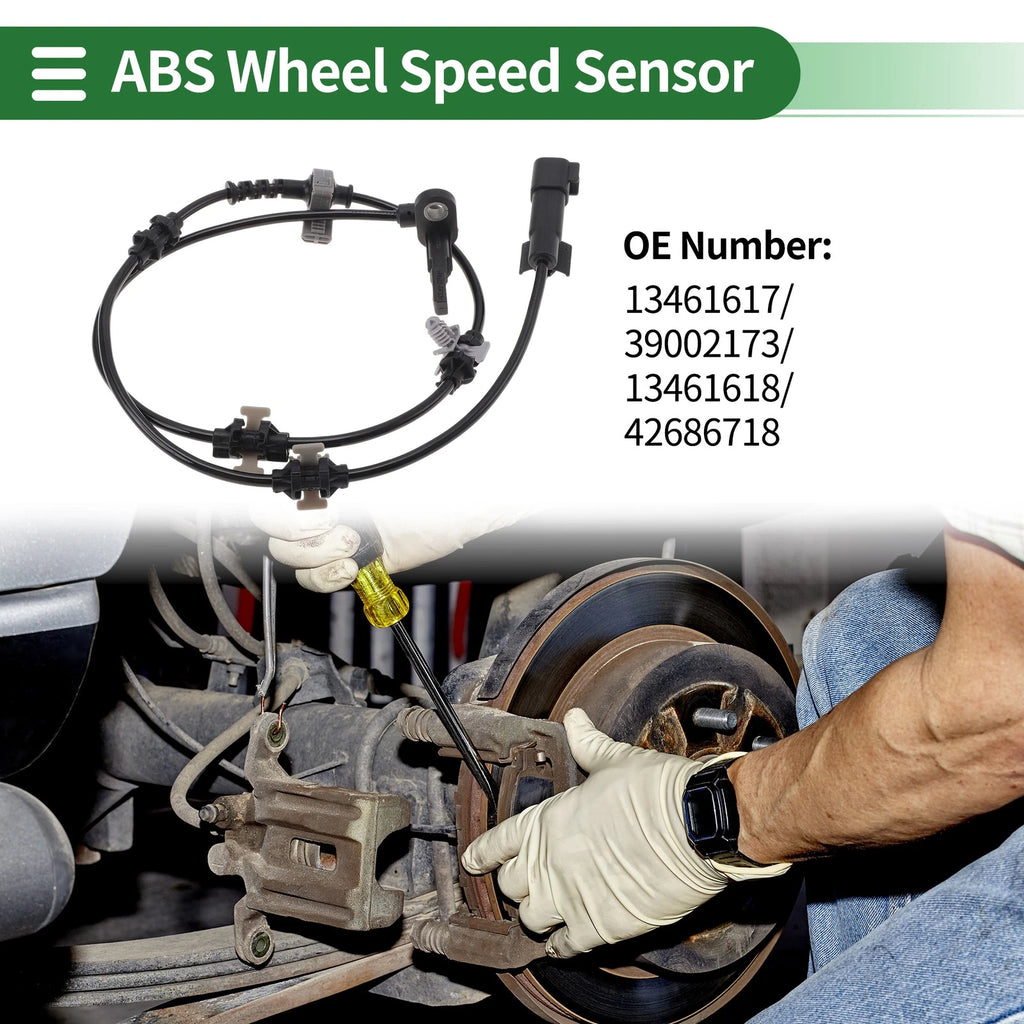ABS Wheel Speed Sensor Left Rear Replacement for Chevrolet Cruze (2016–2019)