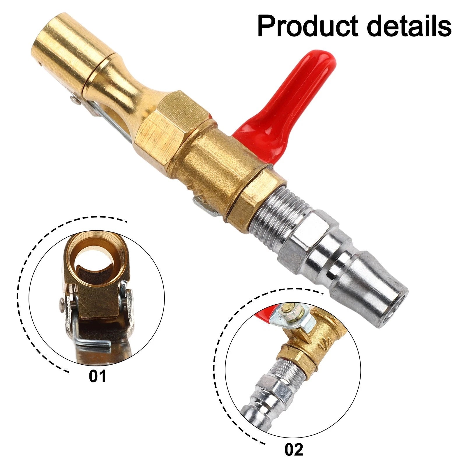 Compact Air Compressor Tire Deflation Tool for Vehicle Care