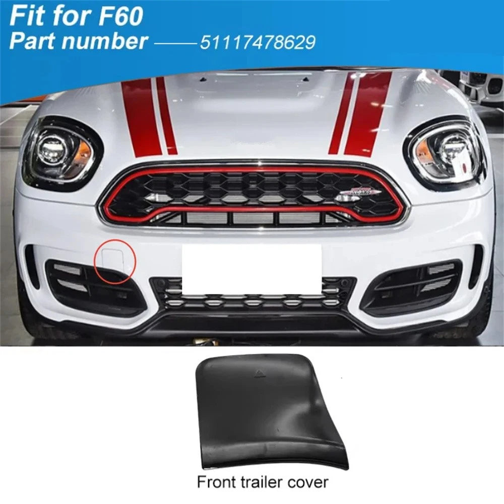 Front Right Tow Hook Cap Cover 51117478629 for Mini Cooper F60 (2017–2021)