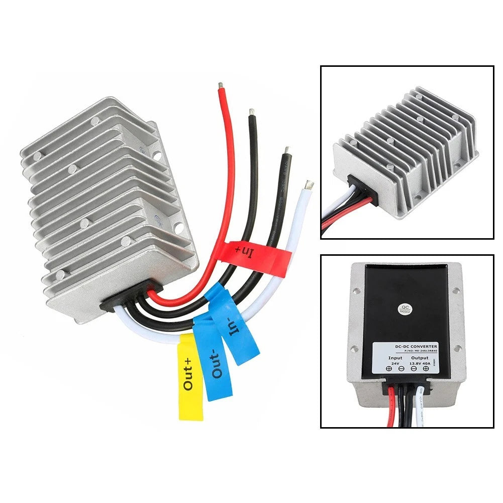 DC 24V to DC 13.8V 40A Step Down Module with Overcurrent Protection