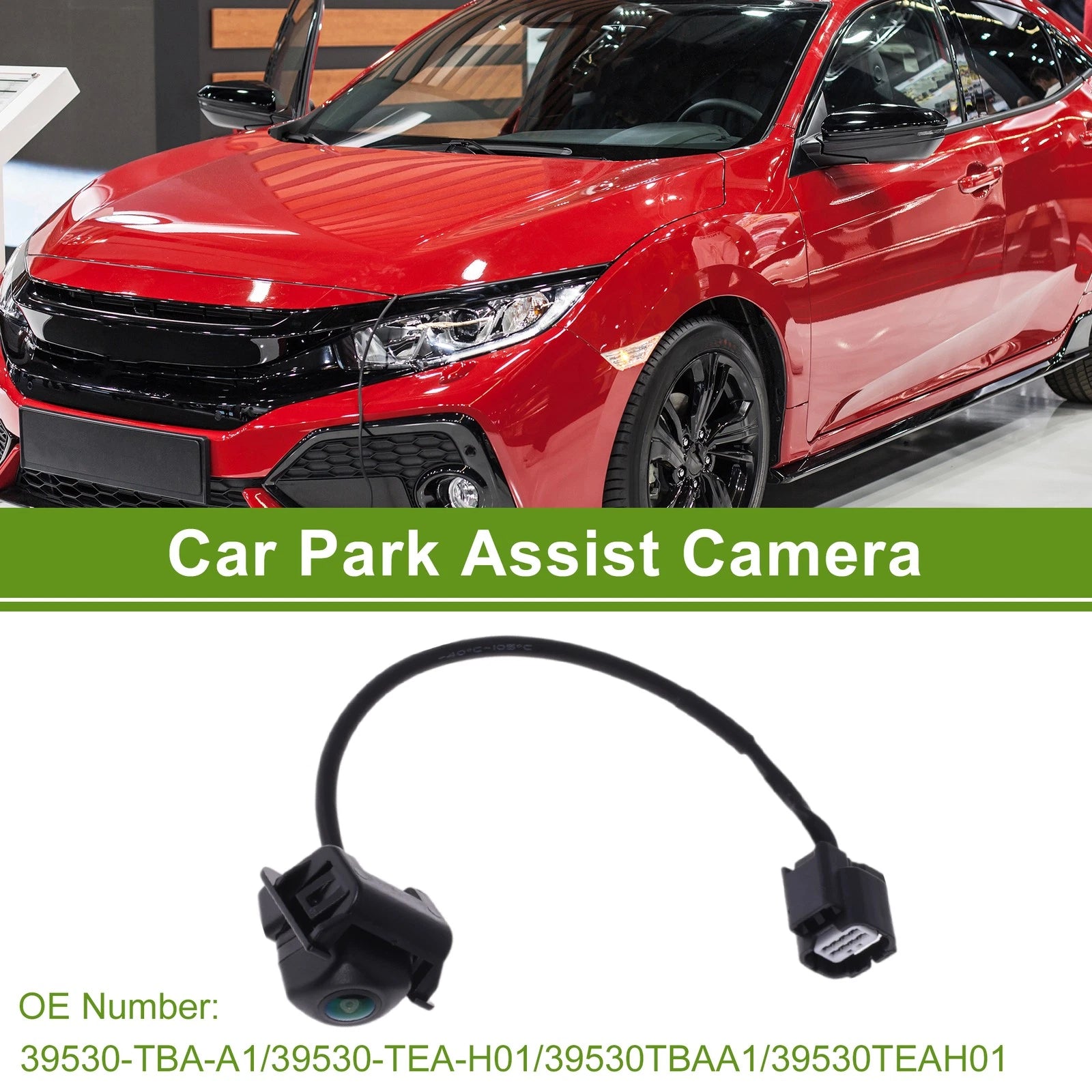 Parking Assist Camera Replacement for Honda Civic Sedan (2016–2019)