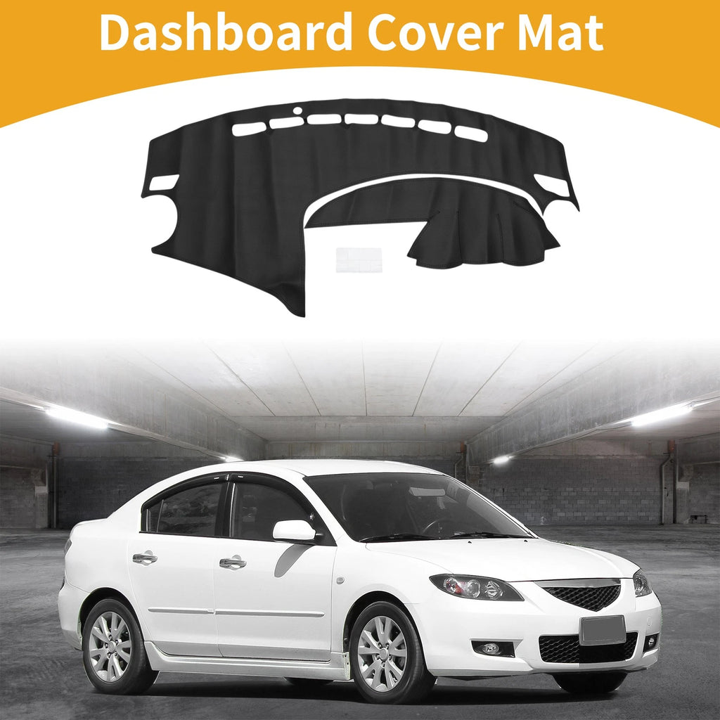 Dashboard Cover for Mazda 3 2010–2013 Anti-Slip Black