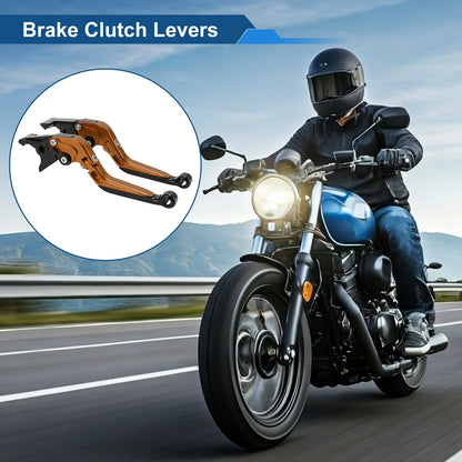 Adjustable Brake Clutch Levers for Kawasaki ZX7R/ZX7RR (1989–2003)