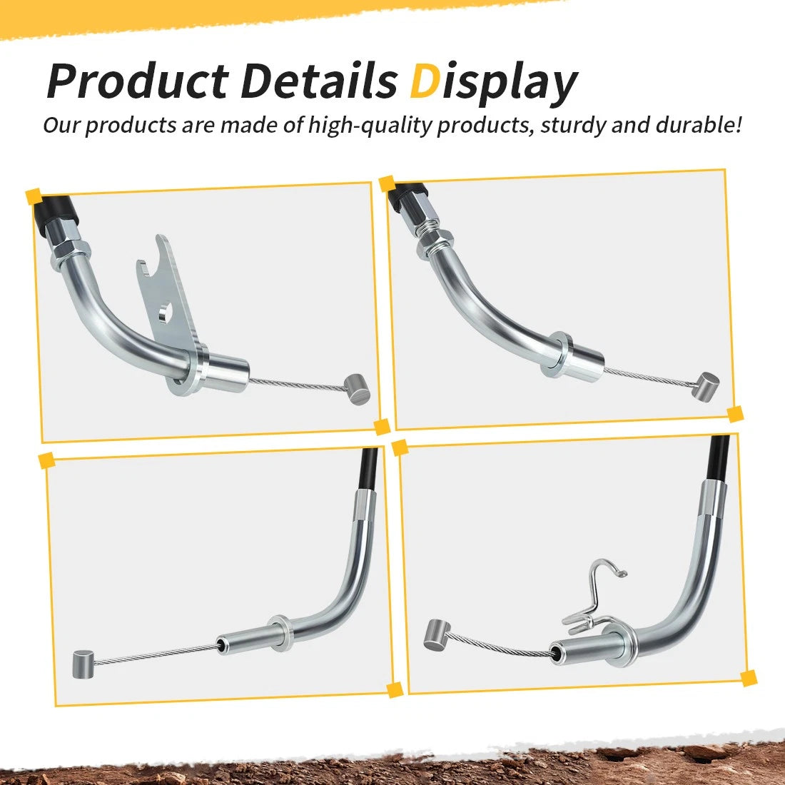 Throttle Cable Set for Kawasaki Vulcan 800 Classic (1995–2005)