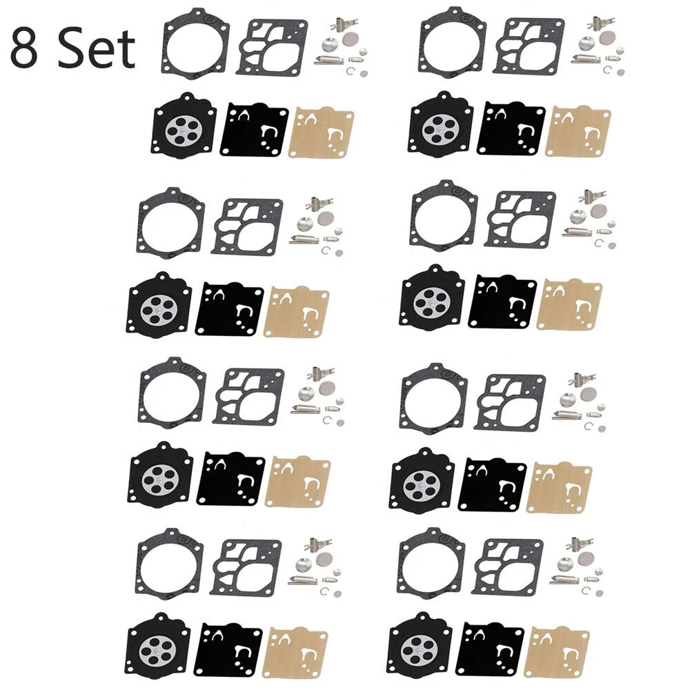 Set of 8 Carburetor Rebuild Kit K15-WJ for Stihl MS660 MS650 064 066