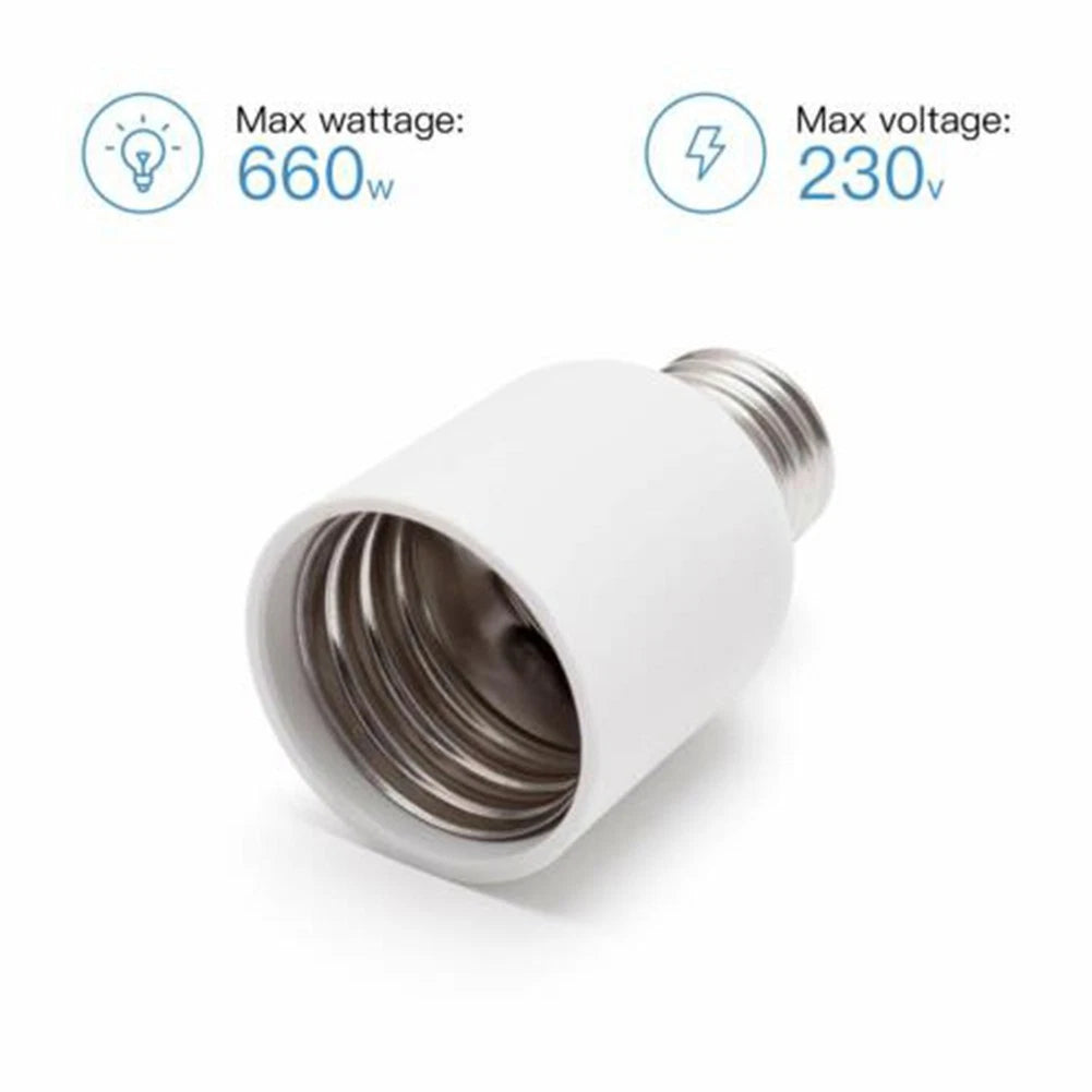 Set of 3 Light Bulb Adapter E26/E27 to E39/E40 for Mogul Base