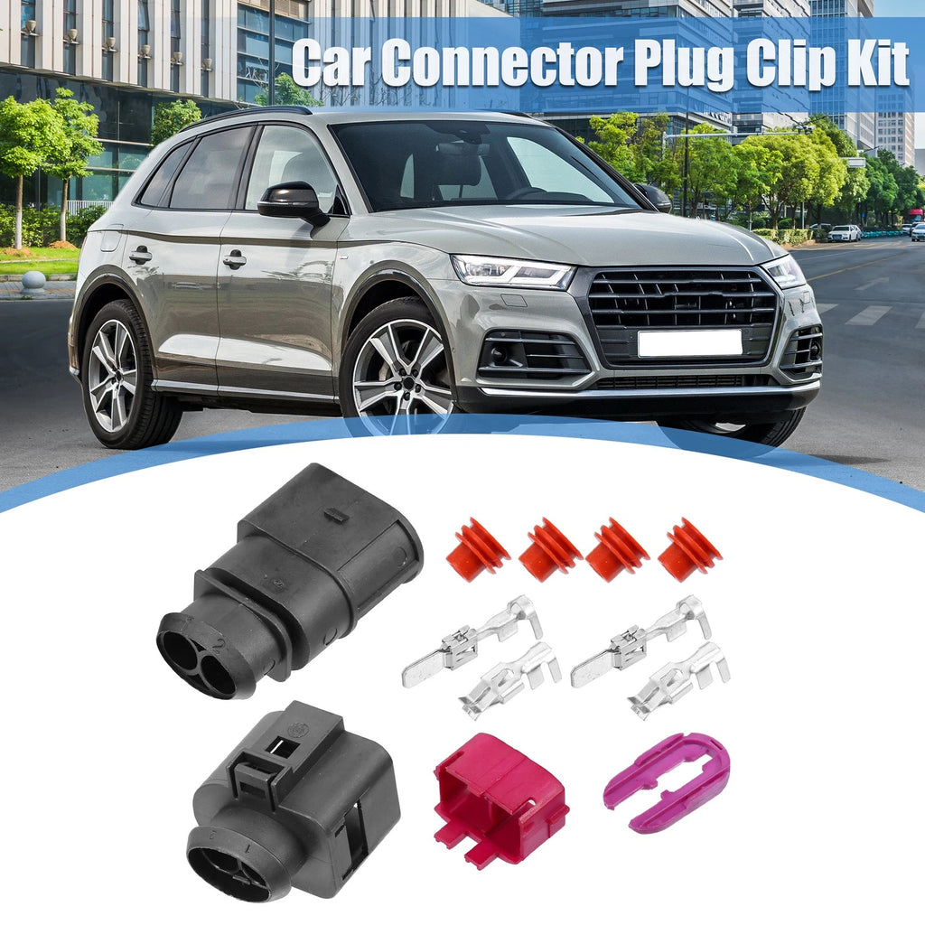 2 Pin Sealed Connector Set for VW Audi (2005–2020)