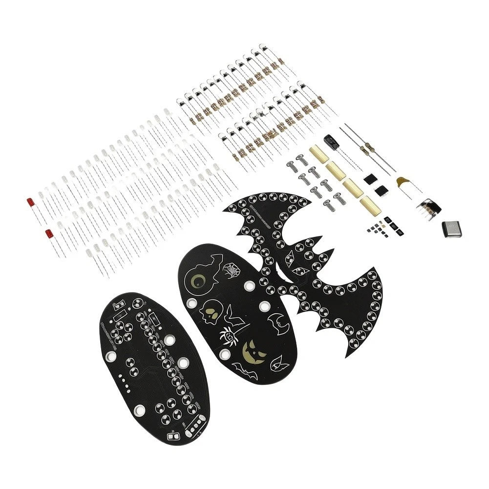 Bat Night Light Soldering Kit for Craft Projects (9.19 x 10.90 x 2.39 cm)