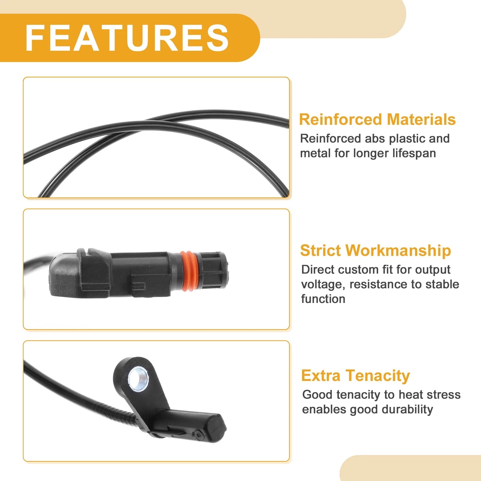ABS Wheel Speed Sensor Replacement for Mercedes-Benz C63 AMG (2012–2015)