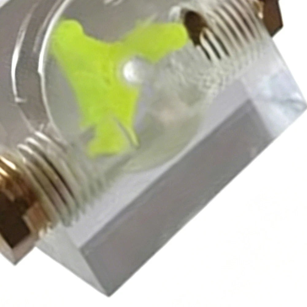 Water Cooling Flow Meter for DIY PC Loop Monitoring (Clear Acrylic Body)