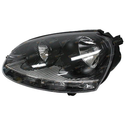LH Non-Xenon Headlight for Volkswagen Golf Mk5 GT/GTI/R32 (2005–2009)