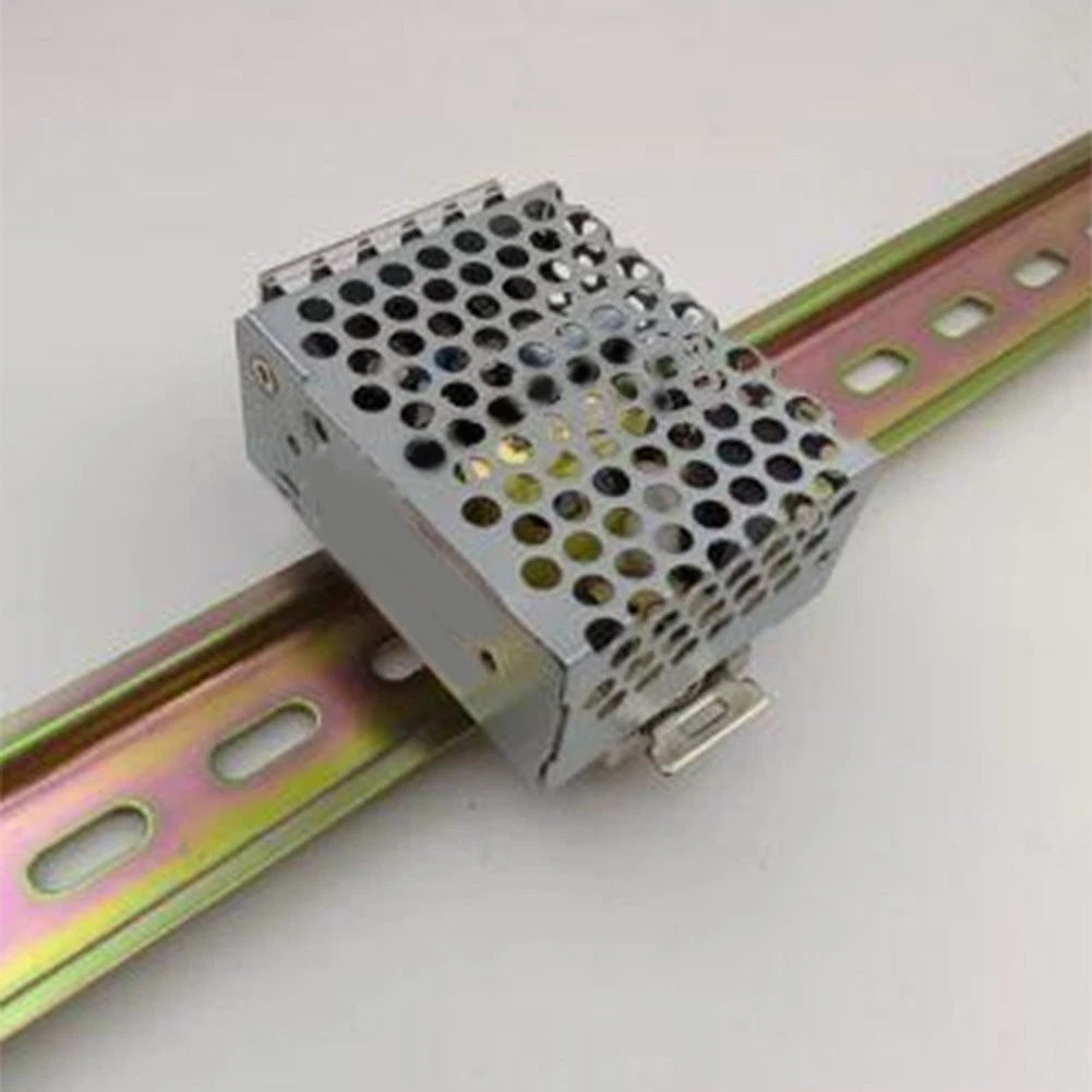 Heavy Duty Aluminum Clips for Secure Circuit Board Installation on DIN Rails