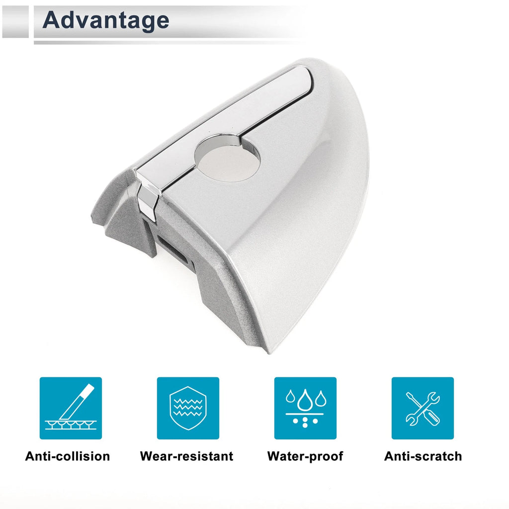 Front Left Door Handle Lock Cylinder Cover for Toyota Corolla (2014–2018)