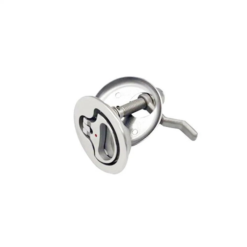 2Pcs Turning Lift Handle Lock Latch for Marine Boat Hatch