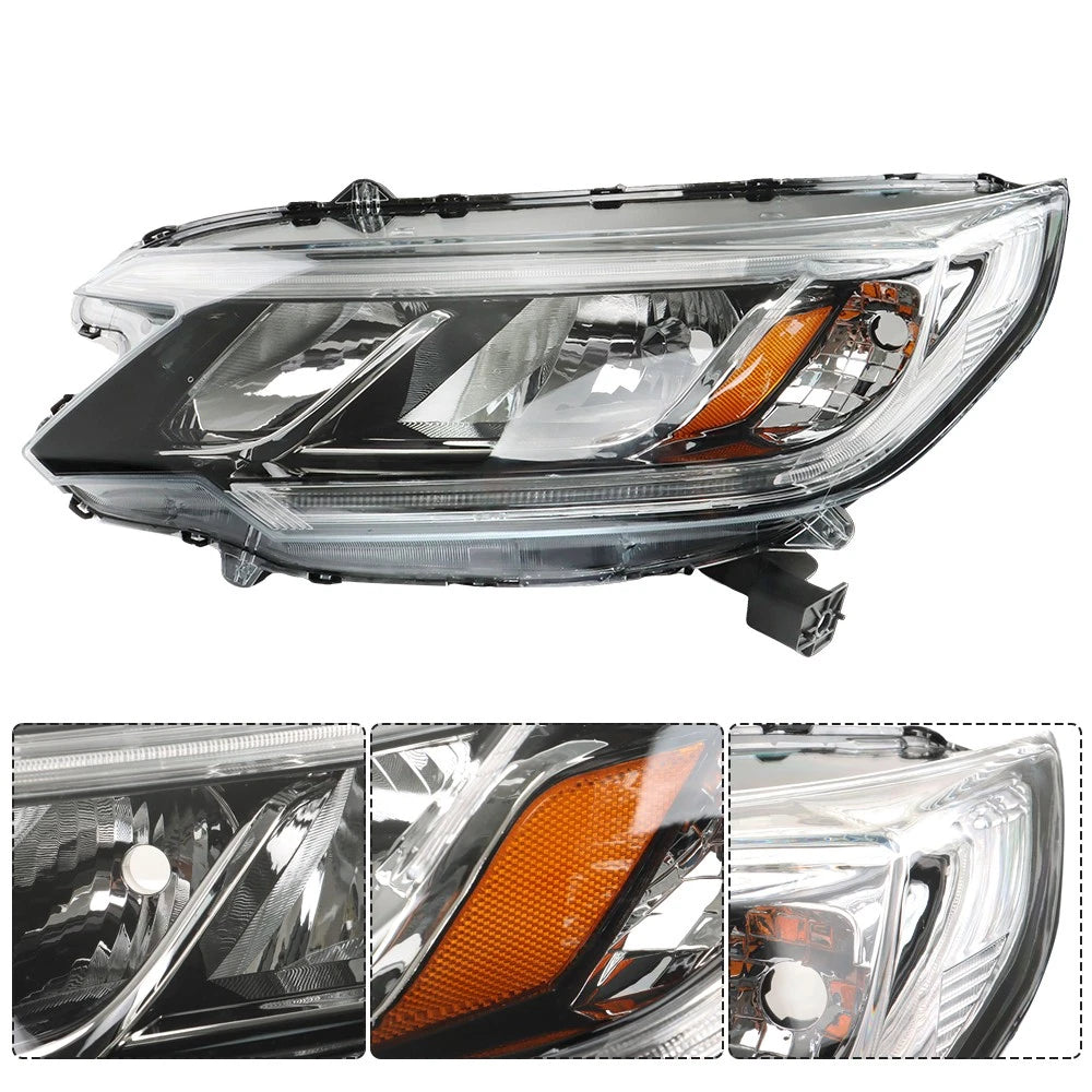 Replacement DRL Headlight Assembly for Honda CR-V (2015–2016) LH Side Clear