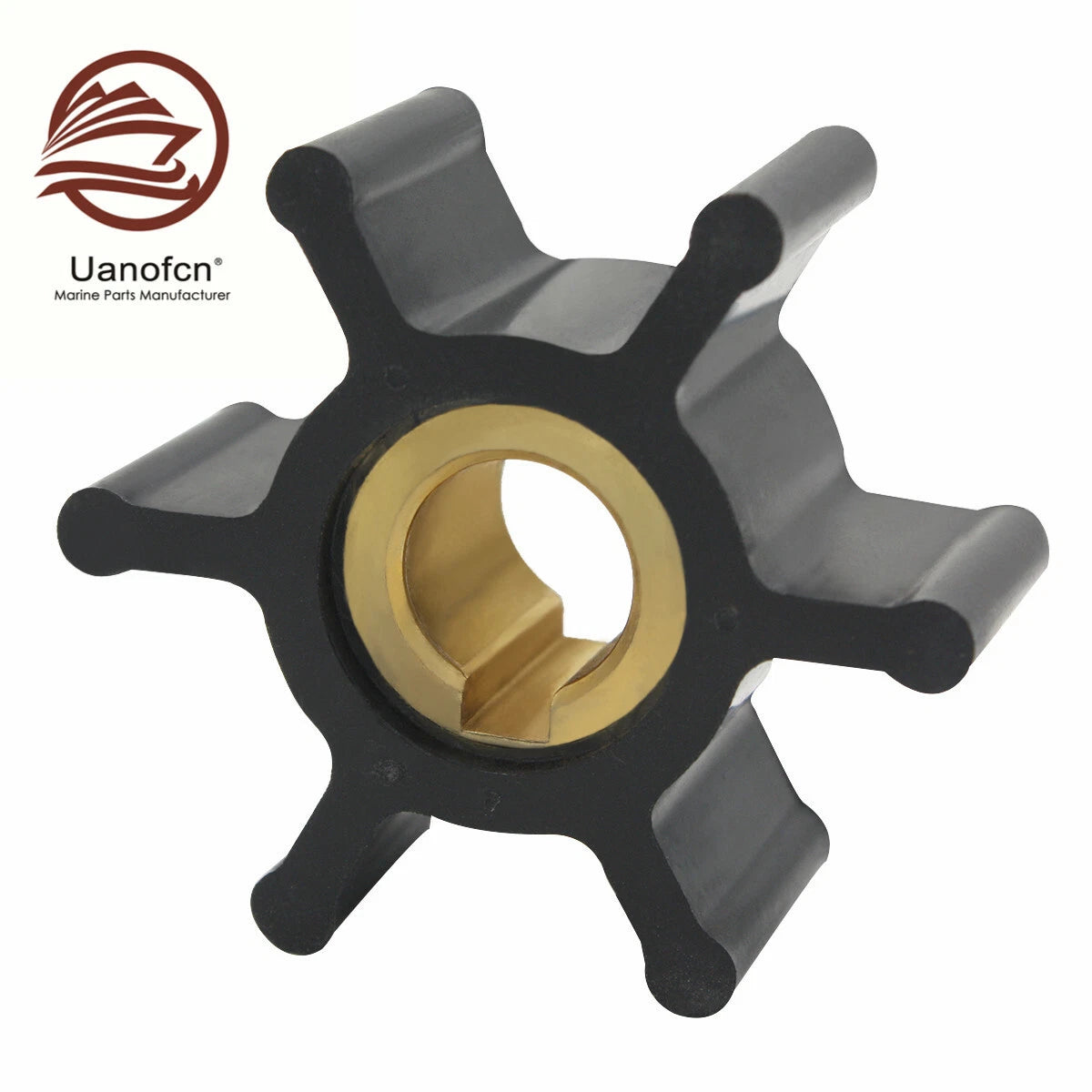 Raw Water Pump Flexible Rubber Impeller For Jabsco Impeller 22799-0001 500129