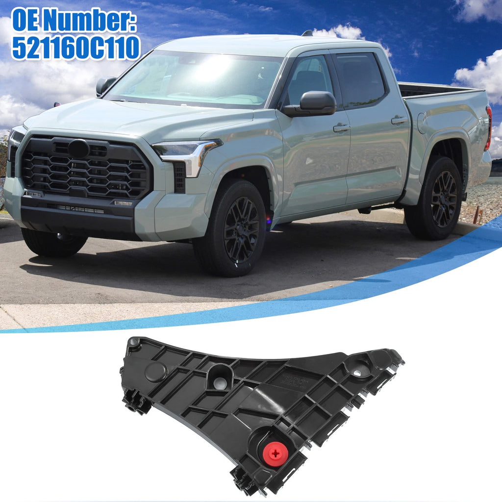 Left Bumper Bracket Retainer Spacer Mounting Support for Toyota Tundra (2014–2021)
