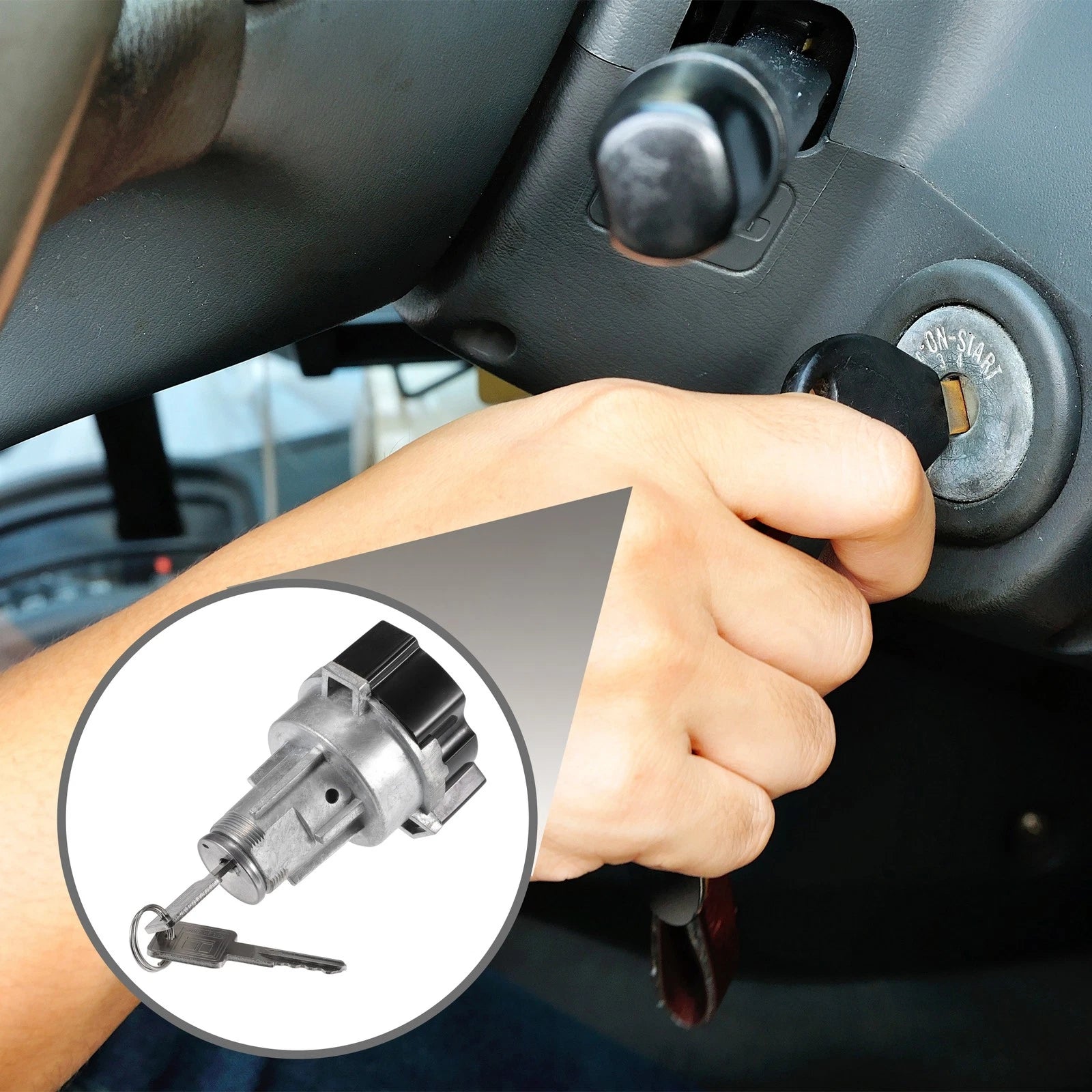 Ignition Lock Cylinder Starter Switch with Keys for Chevrolet B60 (2005–2005)