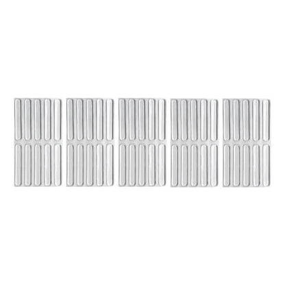 50 pcs Transparent Silicone Bumpers for Door Cabinet Table Drawer Protection