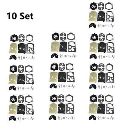 Set of 10 Carburetor Rebuild Kits for Walbro WB WB-24 WB-25 WB-32 WB-33