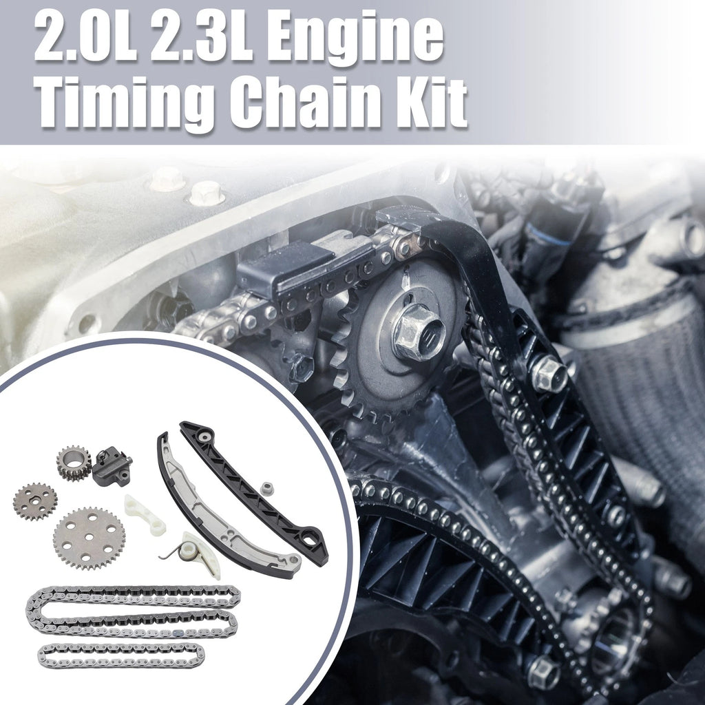 Engine Timing Chain Kit Replacement for Mazda 3 5 6 Tribute 2.3L (2004–2011)