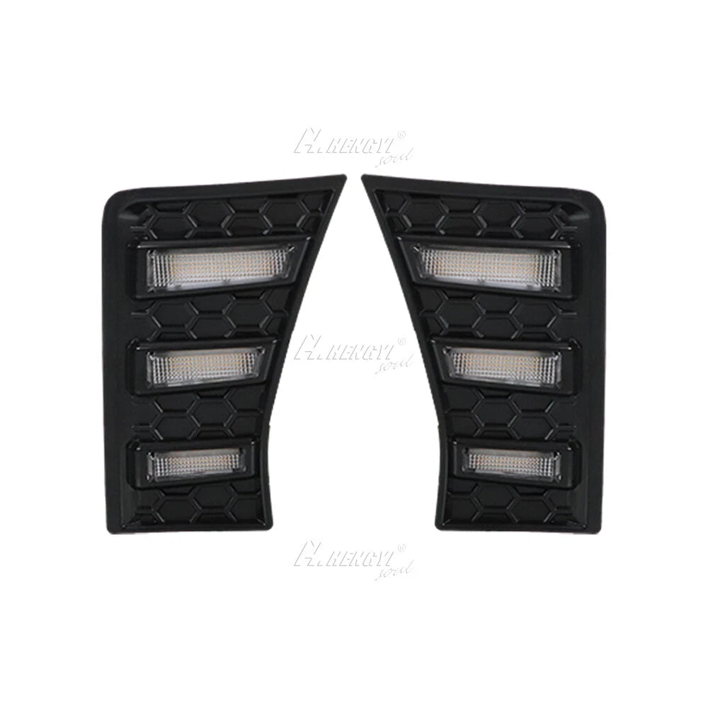 LED Headlight Lower DRL Daytime Running Light w Blinker for Toyota Sequoia (2023)