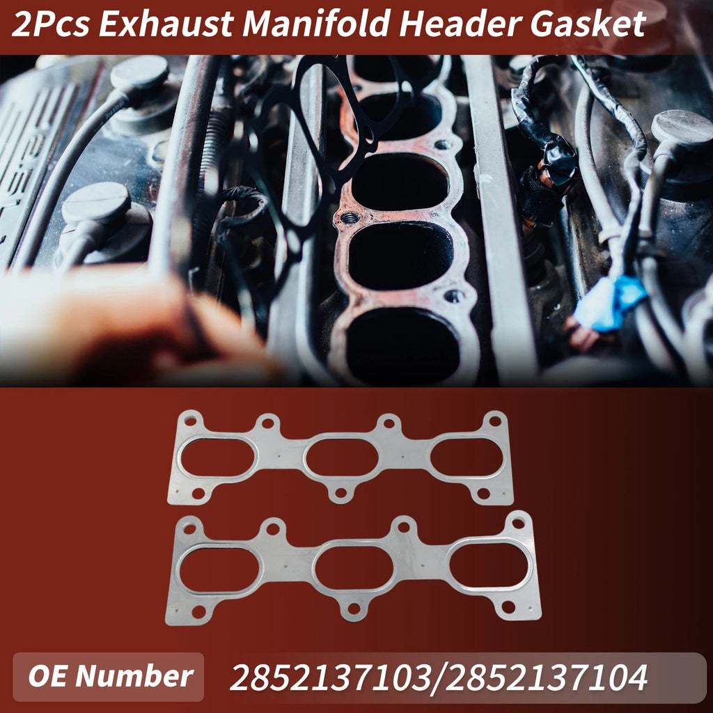 Exhaust Manifold Header Gasket Set for Hyundai Santa Fe (2001–2009)