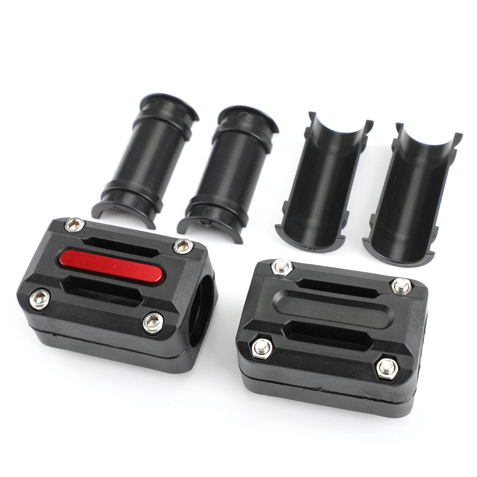 2X Motorcycle Frame Protectors for (22/25/28mm)