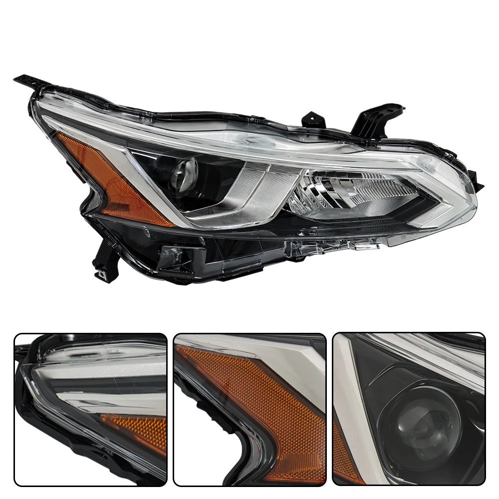 Headlights for Nissan Altima (2019–2020) LH & RH Halogen Projector