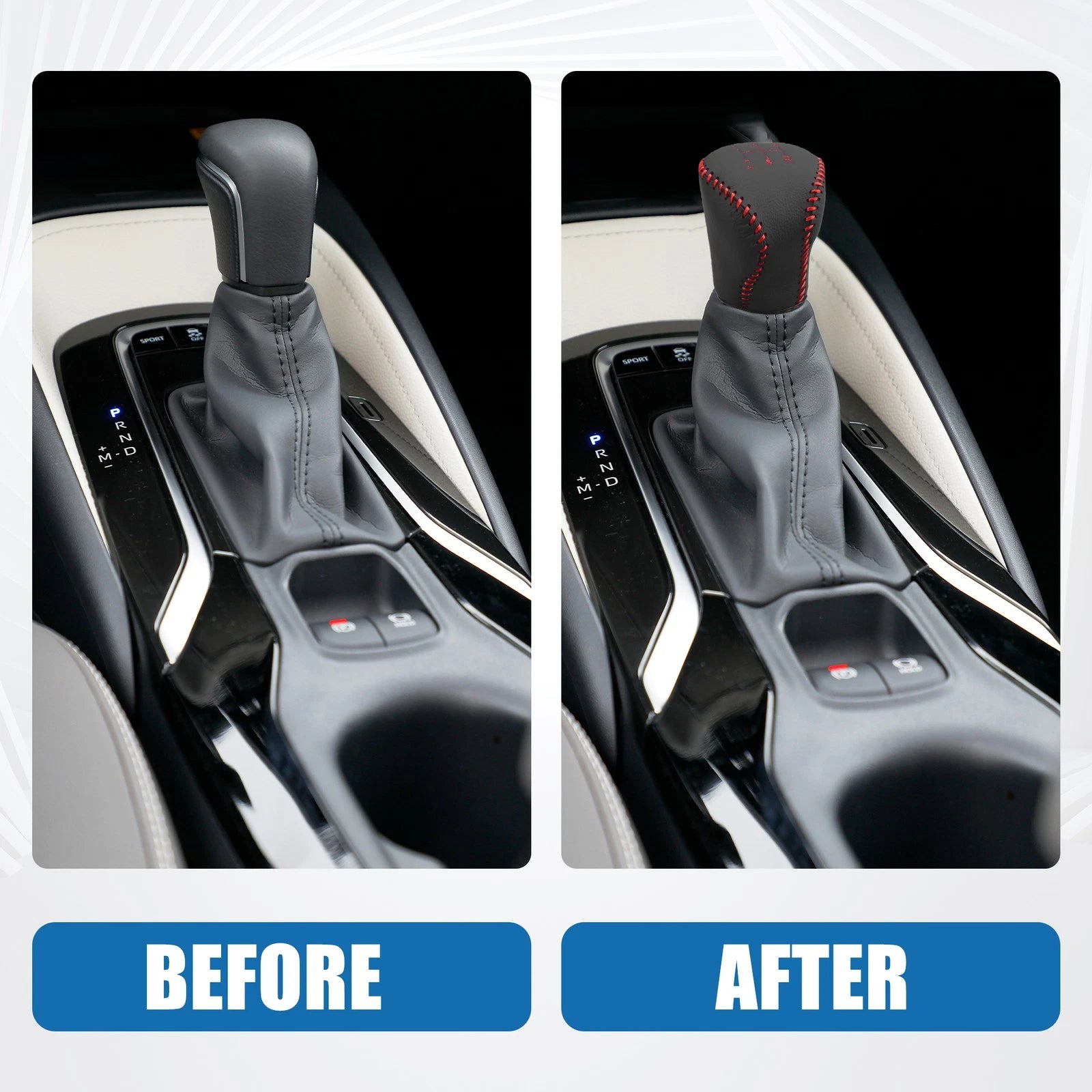 Gear Shifting Knob Cover Replacement for Hyundai Elantra (2004–2011)